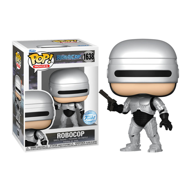 ROBOCOP METALLIC / ROBOCOP / FIGURINE FUNKO POP / EXCLUSIVE SPECIAL EDITION