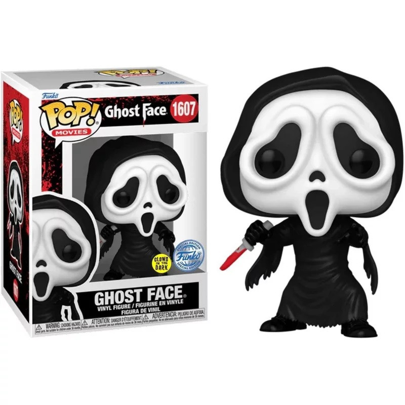 Figurine Ghost Face / Ghost Face / Funko Pop Movies 1607 / Exclusive ...