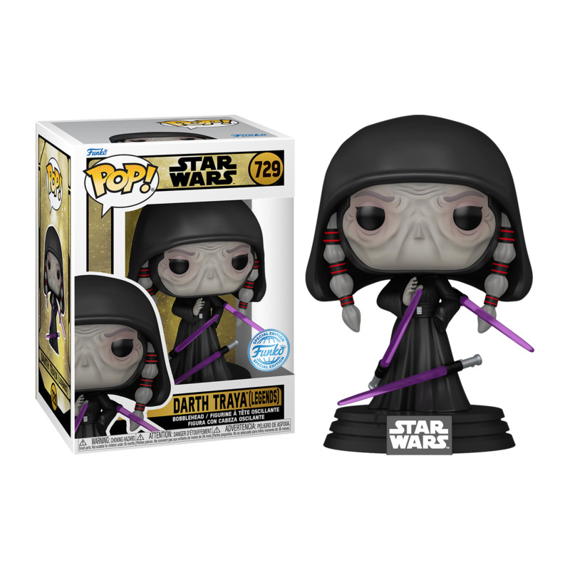 DARTH TREYA LEGENDS / STAR WARS / FIGURINE FUNKO POP / EXCLUSIVE SPECIAL EDITION