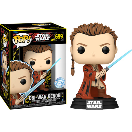 OBI-WAN KENOBI RETRO / STAR WARS / FIGURINE FUNKO POP / EXCLUSIVE SPECIAL EDITION