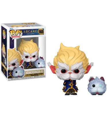 HEIMERDINGER WITH PORO / ARCANE / FIGURINE FUNKO POP