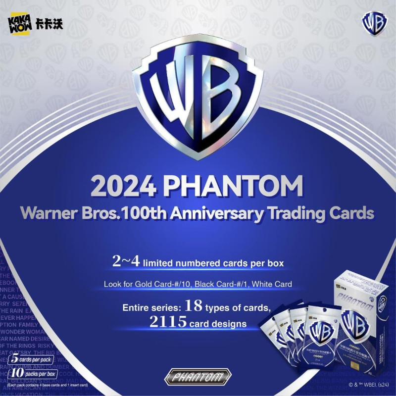 DISPLAY DE 10 BOOSTERS WARNER BROS PHANTOM / KAKAWOW