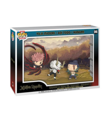 YUJI ITADORI ET AIO TODO VS HANAMI / JUJUTSU KAISEN / FIGURINE FUNKO POP