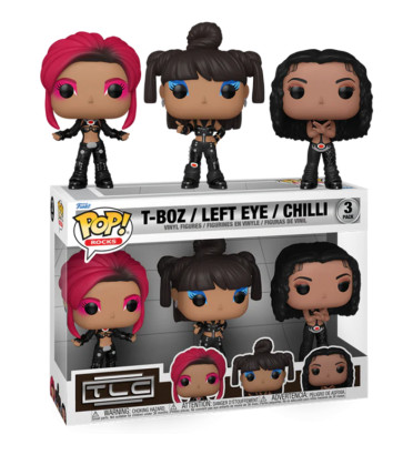 3 PACK TLC NO SCRUBS / TLC / FIGURINE FUNKO POP