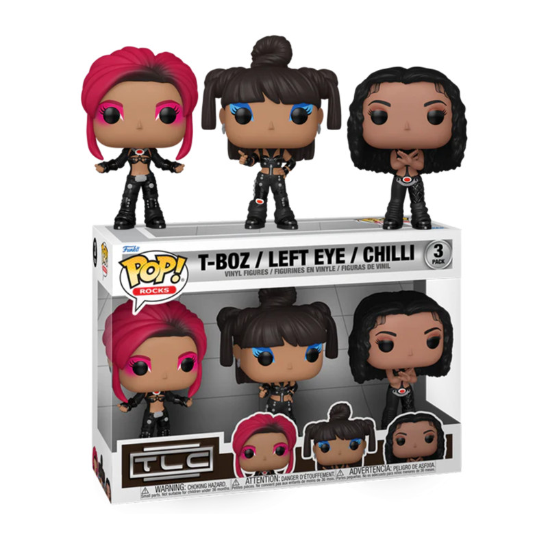 3 PACK TLC NO SCRUBS / TLC / FIGURINE FUNKO POP