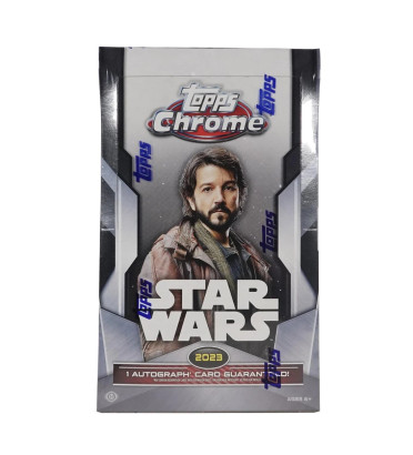 HOBBY BOX STAR WARS TOPPS CHROME 2023 / TOPPS