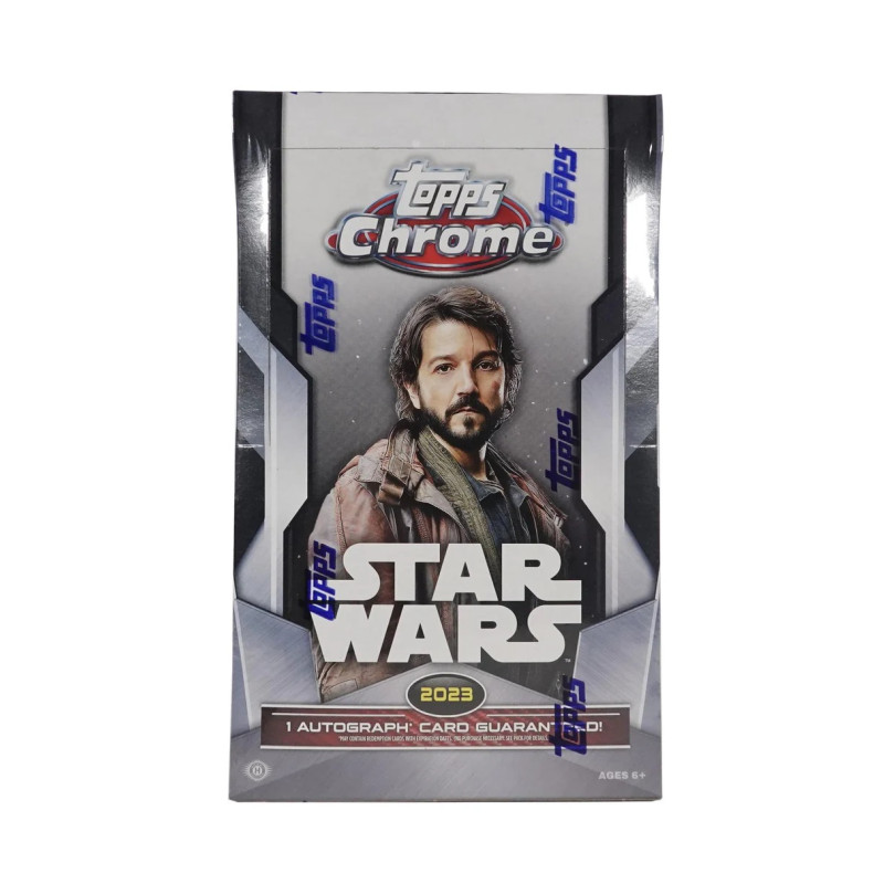 HOBBY BOX STAR WARS TOPPS CHROME 2023 / TOPPS