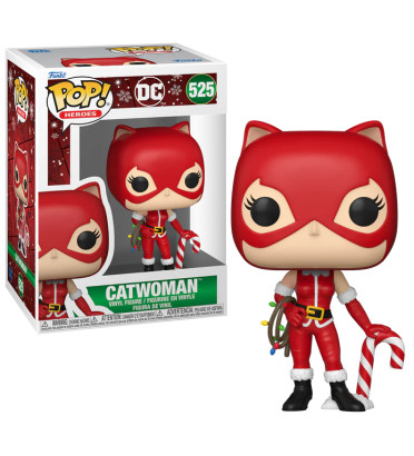 HOLIDAY CATWOMAN / DC COMICS / FIGURINE FUNKO POP