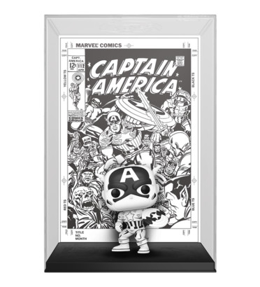 CAPTAIN AMERICA BLACK AND WHITE COVERS / CAPTAIN AMERICA / FIGURINE FUNKO POP