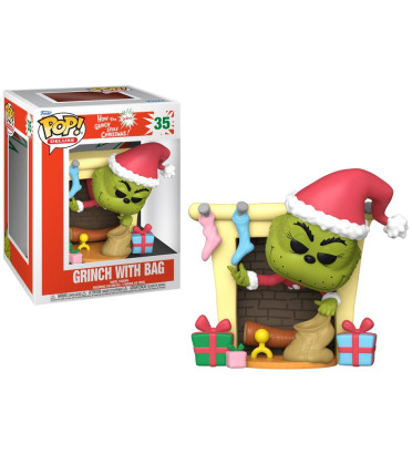 GRINCH WITH BAG / LE GRINCH / FIGURINE FUNKO POP