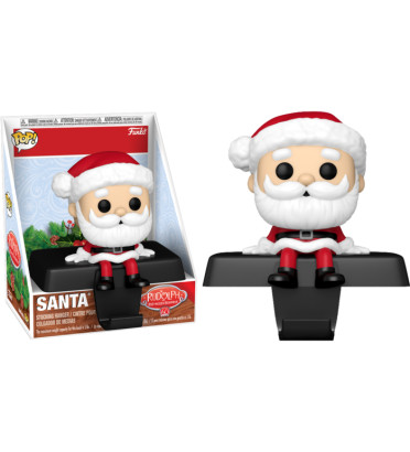 EDGE SITTER SANTA / RUDOLPH / FIGURINE FUNKO POP