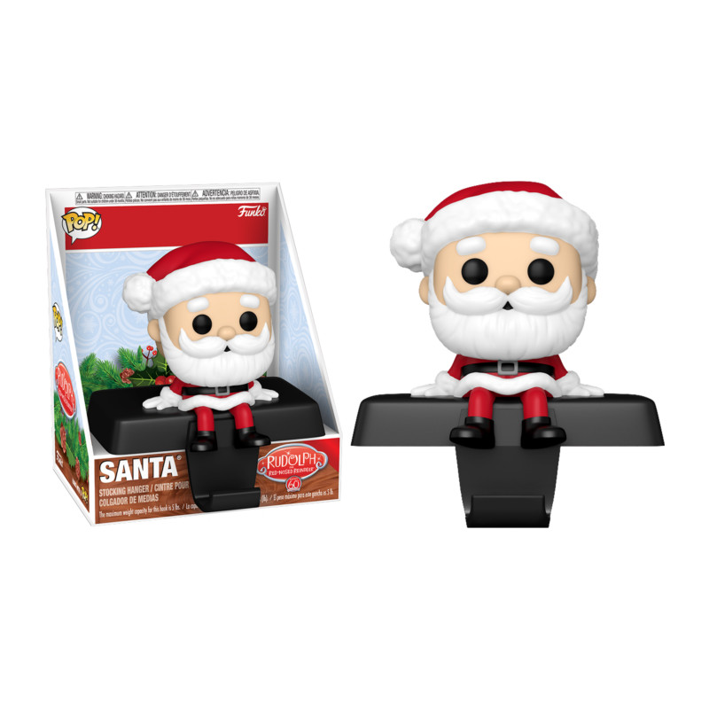 EDGE SITTER SANTA / RUDOLPH / FIGURINE FUNKO POP