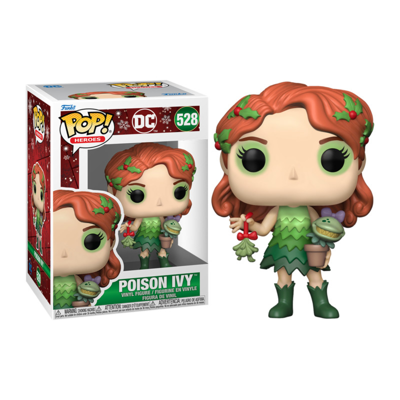 HOLIDAY POISON IVY WITH MISTLETTOE / DC COMICS / FIGURINE FUNKO POP