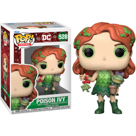 HOLIDAY POISON IVY WITH MISTLETOE / DC COMICS / FIGURINE FUNKO POP