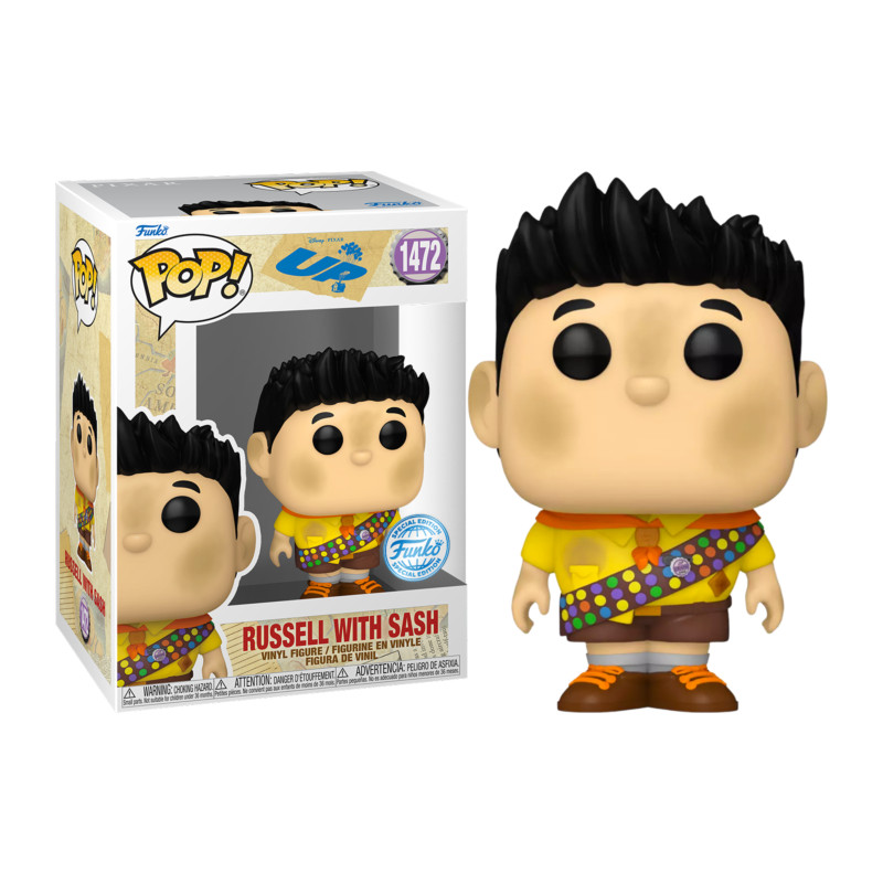 RUSSEL WITH SASH / LA HAUT / FIGURINE FUNKO POP / EXCLUSIVE BOXLUNCH