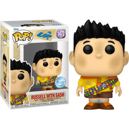 RUSSEL WITH SASH / LA HAUT / FIGURINE FUNKO POP / EXCLUSIVE BOXLUNCH