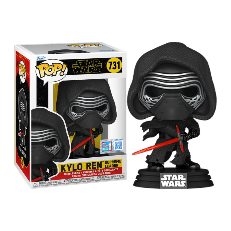 KYLO REN SUPREME LEADER / STAR WARS / FIGURINE FUNKO POP / EXCLUSIVE NYCC 2024