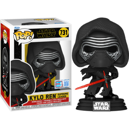 KYLO REN SUPREME LEADER / STAR WARS / FIGURINE FUNKO POP / EXCLUSIVE NYCC 2024