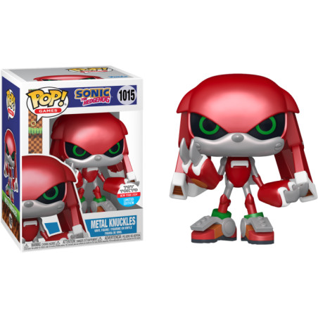 METAL KNUCKLES / SONIC / FIGURINE FUNKO POP / EXCLUSIVE NYCC 2024