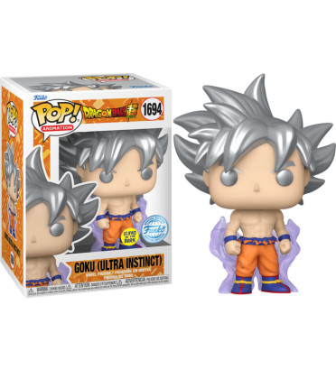 GOKU ULTRA INSTINCT / DRAGON BALL Z / FIGURINE FUNKO POP / EXCLUSIVE SPECIAL EDITION / GITD