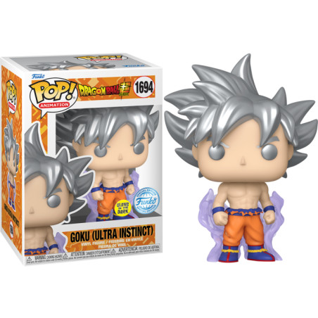 GOKU ULTRA INSTINCT / DRAGON BALL Z / FIGURINE FUNKO POP / EXCLUSIVE SPECIAL EDITION / GITD