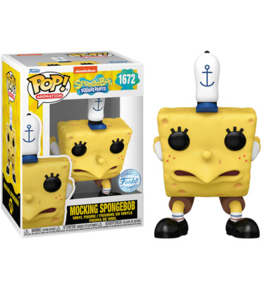 MOCKING SPONGEBOB / BOB LEPONGE / FIGURINE FUNKO POP / EXCLUSIVE SPECIAL EDITION