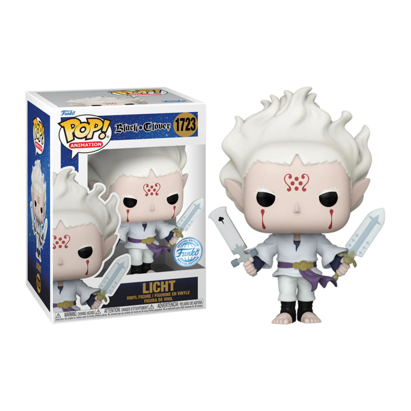 LIGHT WITH SWORD / BLACK CLOVER / FIGURINE FUNKO POP / EXCLUSIVE SPECIAL EDITION