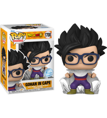 GOHAN IN CAPE / DRAGON BALL SUPER / FIGURINE FUNKO POP / EXCLUSIVE SPECIAL EDITION