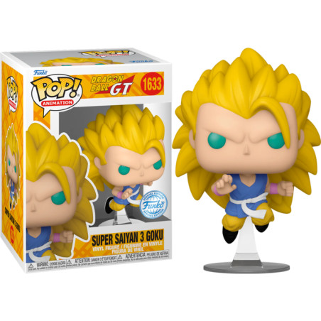 SUPER SAIYAN 3 GOKU / DRAGON BALL GT / FIGURINE FUNKO POP / EXCLUSIVE SPECIAL EDITION