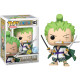 RORONOA ZORO WITH SWORDS / ONE PIECE / FIGURINE FUNKO POP / EXCLUSIVE SPECIAL EDITION / GITD