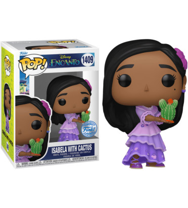 ISABELA WITH CACTUS / ENCANTO / FIGURINE FUNKO POP / EXCLUSIVE SPECIAL EDITION