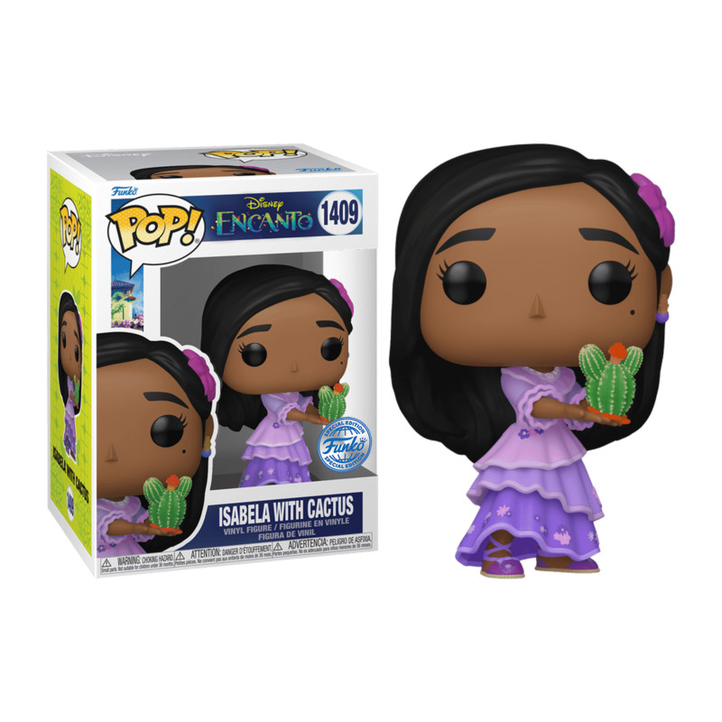 ISABELA WITH CACTUS / ENCANTO / FIGURINE FUNKO POP / EXCLUSIVE SPECIAL EDITION