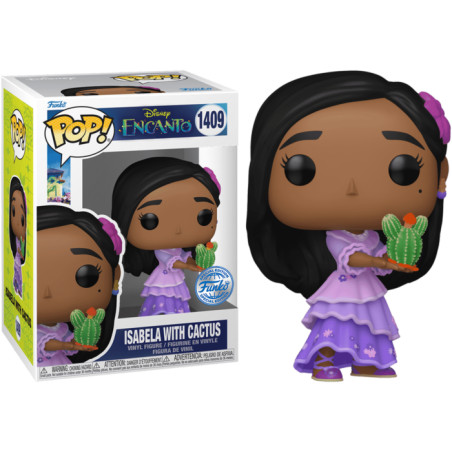 ISABELA WITH CACTUS / ENCANTO / FIGURINE FUNKO POP / EXCLUSIVE SPECIAL EDITION