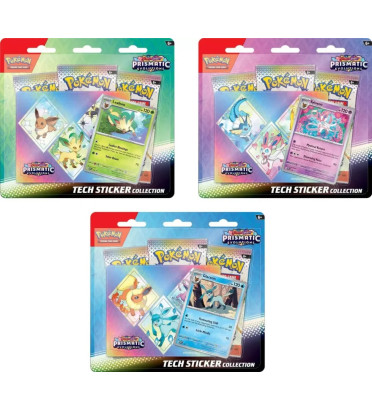 TRIPACK MODELE ALEATOIRE EVOLUTIONS PRISMATIQUES EV8.5 / CARTE POKEMON VF