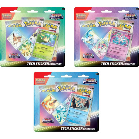 TRIPACK MODELE ALEATOIRE EVOLUTIONS PRISMATIQUES EV8.5 / CARTE POKEMON VF