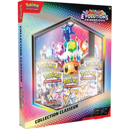 COLLECTION CLASSEUR EVOLUTIONS PRISMATIQUES EV8.5 / CARTE POKEMON VF