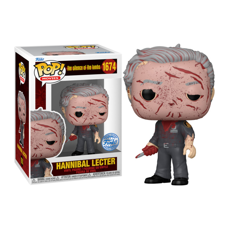 HANNIBAL LECTER IN GUARD DISGUISE / LE SILENCE DES AGNEAUX / FIGURINE FUNKO POP / EXCLUSIVE SPECIAL EDITION