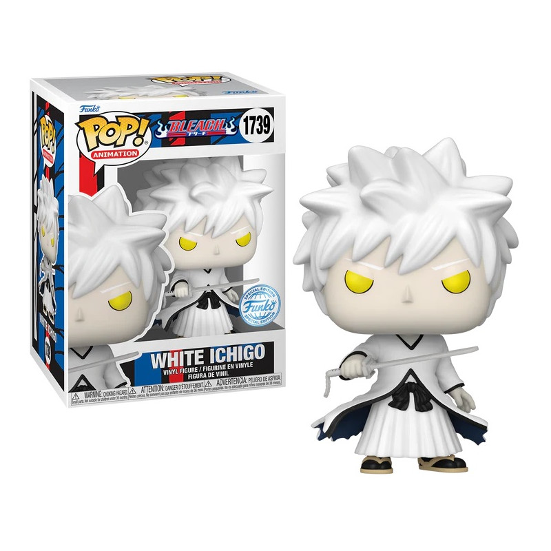 WHITE ICHIGO / BLEACH / FIGURINE FUNKO POP / EXCLUSIVE SPECIAL EDITION