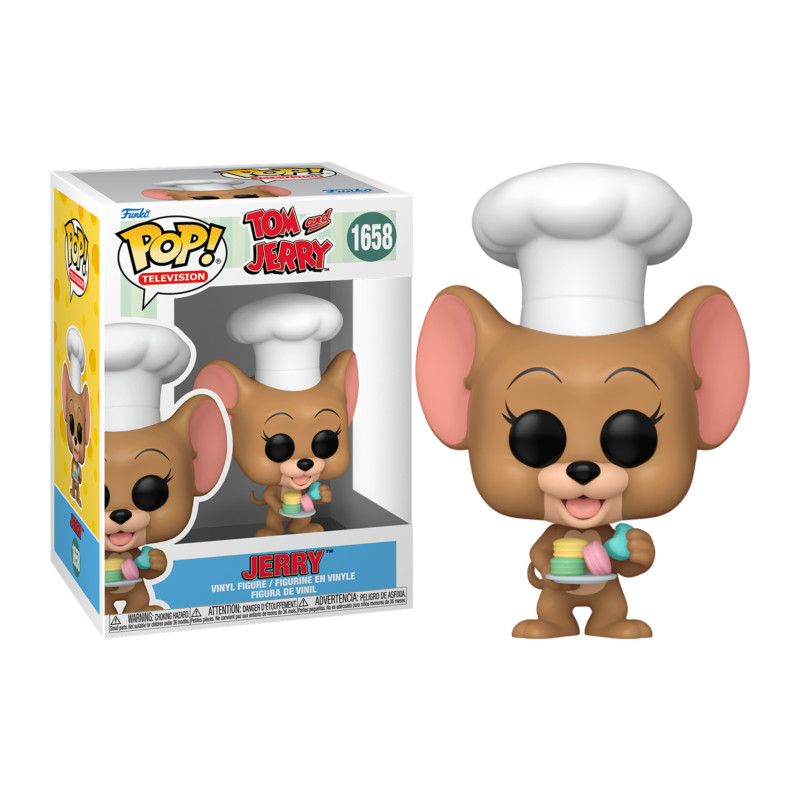 JERRY WITH MACAROONS / TOM ET JERRY / FIGURINE FUNKO POP