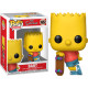 BART WITH SKATEBOARD / LES SIMPSONS / FIGURINE FUNKO POP