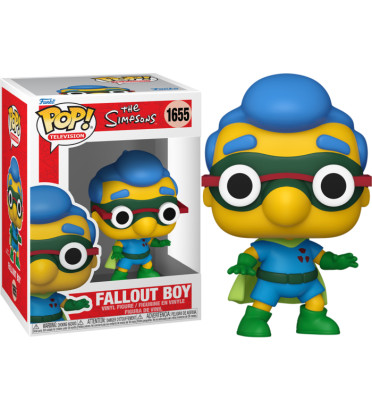 MILHOUSE AS FALLOUT BOY / LES SIMPSONS / FIGURINE FUNKO POP