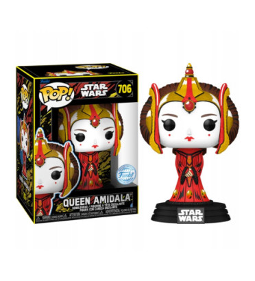 QUEEN AMIDALA RETRO / STAR WARS EPISODE 1 / FIGURINE FUNKO POP / EXCLUSIVE SPECIAL EDITION