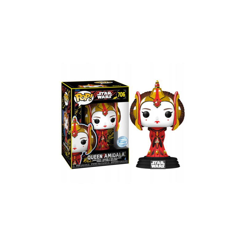 QUEEN AMIDALA RETRO / STAR WARS EPISODE 1 / FIGURINE FUNKO POP / EXCLUSIVE SPECIAL EDITION