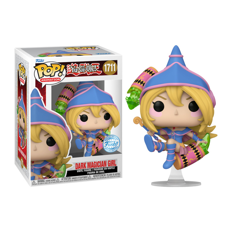 DARK MAGICIAN GIRL WITH CYLINDERS / YU-GI-OH / FIGURINE FUNKO POP / EXCLUSIVE SPECIAL EDITION