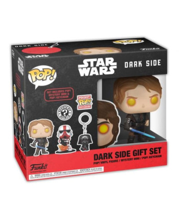 DARK SIDE GIFT SET / STAR WARS / FIGURINE FUNKO POP