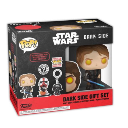 DARK SIDE GIFT SET / STAR WARS / FIGURINE FUNKO POP