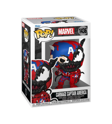 CARNAGE CAPTAIN AMERICA / CARNAGEIZED / FIGURINE FUNKO POP