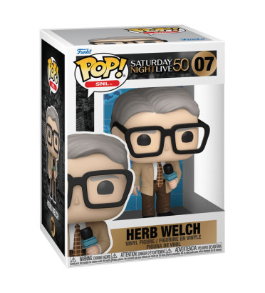 HERB WELCH / SATURDAY NIGHT LIVE 50TH / FIGURINE FUNKO POP