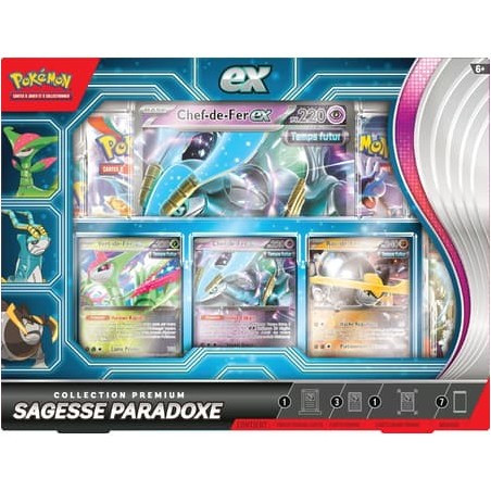 COLLECTION PREMIUM SAGESSE PARADOXE EX / CARTE POKEMON VF