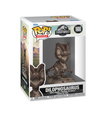 DILOPHOSAURUS FOSSIL / JURASSIC PARK / FIGURINE FUNKO POP